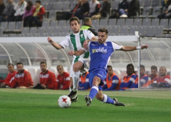 Zelu, lesionado, es uno de los jugadores azulinos que no podrán ser hoy de la partida ante el filial verdiblanco.