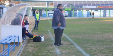 Poco pudieron hacer los jugadores de Felipe Heredia en el partido de la tarde de ayer frente al Torredonjimeno