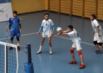 El combinado cadete no ha podido ganar ningún set en los partidos disputados hasta el momento.