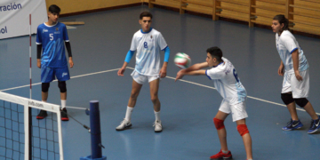El combinado cadete no ha podido ganar ningún set en los partidos disputados hasta el momento.
