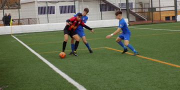 Imagen de uno de los partidos de esta temporada