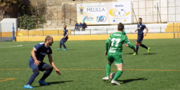 Los melillenses no tuvieron la suerte de cara en la última jornada de la competición
