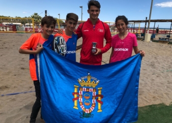 Grandes resultados del tenis playa melillense en los Nacionales 2018