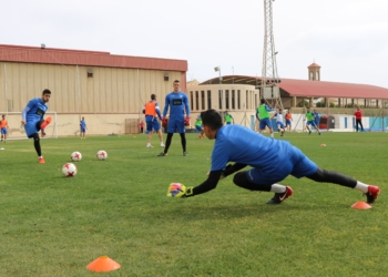 La plantilla del Melilla ya tiene puesto los cinco sentidos en el próximo compromiso de liga.