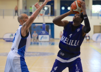 Mamadou Samb fue el jugador más valorado del Melilla Baloncesto