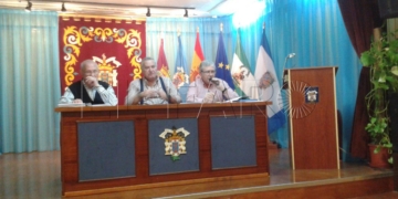 Momento de la asamblea de la Casa de Melilla en Málaga celebrada el viernes