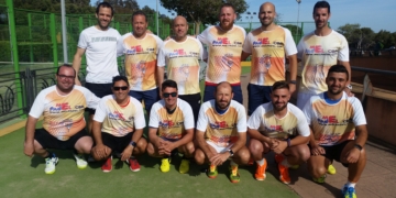 Algunos de los jugadores que acudirán a Bilbao a disputar el Nacional.