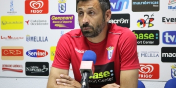 El técnico del conjunto azulino compareció en la matinal de ayer viernes, como viene siendo habitual, ante los medios de comunicación.