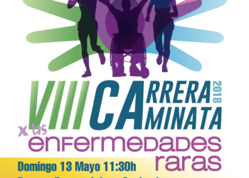 Cartel anunciador de esta octava edición de la Carrera-Caminata.