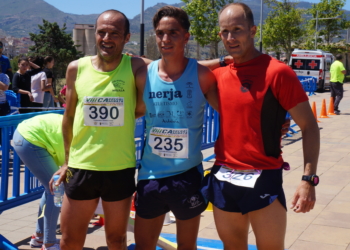 Los tres primeros clasificados de esta competición atlética