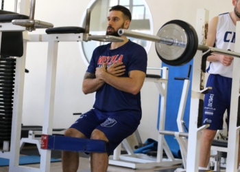 Miki Servera, base del Melilla Baloncesto.