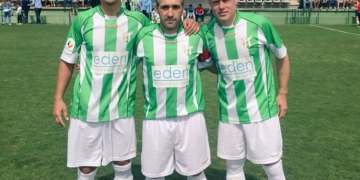 Argüello (40 años), Francis Flores (39 años) e Ibón Arrieta (40 años), se despidieron ayer del fútbol activo.