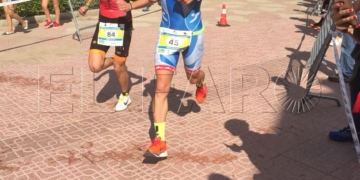 Calderay durante la competición en Guadalajara