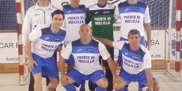 Componentes de la escuadra de la Autoridad Portuaria de Melilla