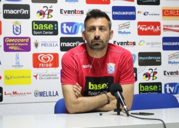 Manolo Herrero, entrenador del cuadro melillense