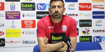 Manolo Herrero, entrenador del cuadro melillense