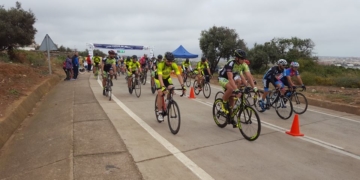Salida de una de las competiciones que se han celebrado en nuestra ciudad.