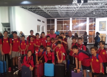 Los jugadores del conjunto melillense han podido convivir con otros jugadores distintos a los que se han enfrentado durante la temporada liguera