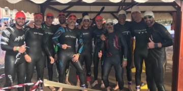 Triatletas melillenses que estuvieron presentes en la última competición a nivel nacional