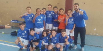 Integrantes de la escuadra unionista que estarán en la primera fase del Campeonato de España alevín.