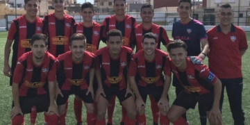 Uno de los once iniciales de la escuadra melillense en la presente temporada liguera