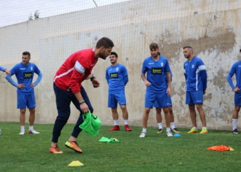 Imagen de las sesiones de entrenamientos de esta pasada temporada.