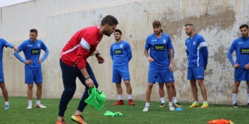 Imagen de las sesiones de entrenamientos de esta pasada temporada.