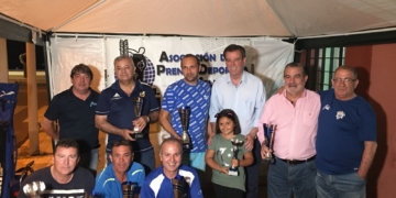 Foto de familia de todos los premiados durante este fin de semana.