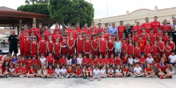 Conjuntos que forman parte de la sección de baloncesto del Real Club Marítimo de Melilla en sus diferentes categorías.