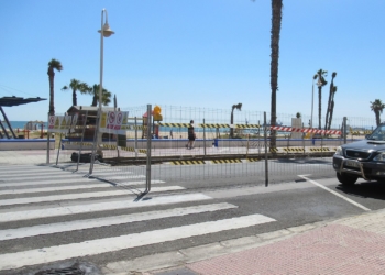 El carril bici del Paseo Marítimo podría estar operativo en el próximo mes