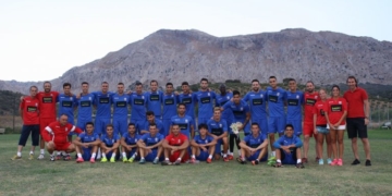 Tras el ‘stage’ de pretemporada de la campaña 2016/17, el conjunto azulino cambió de ubicación para llevarlo a cabo, aunque este año se han vuelto a escoger las instalaciones de Antequera