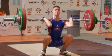 Ismael Jamali es un auténtico diamante en bruto de la halterofilia melillense y tiene por delante un futuro más que prometedor en este deporte
