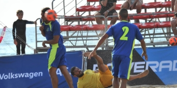 Debut amargo para el combinado melillense en el Nacional de fútbol playa de San Sebastián.