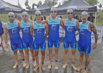 Componentes de la escuadra masculina.