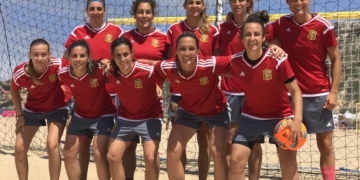 Jugadoras que conforman la Selección de España.