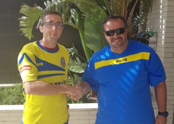El entrenador melillense, Raúl Cuenca, cerró ayer la incorporación del jugador almeriense Gabi.