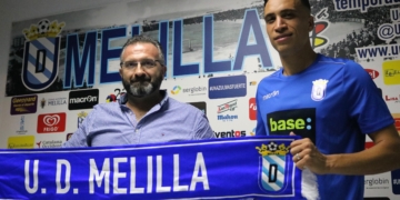 El presidente de la entidad unionista estuvo acompañando al nuevo jugador unionista.