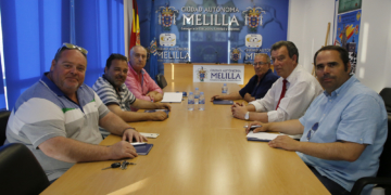 Imagen de la reunión que se mantuvo en la jornada de ayer.