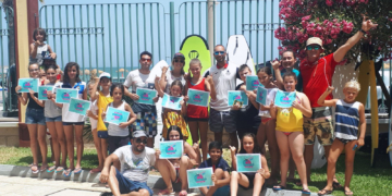 Todos los componentes de esta escuela se divirtieron de lo lindo con los consejos de cada uno de los dos monitores existentes