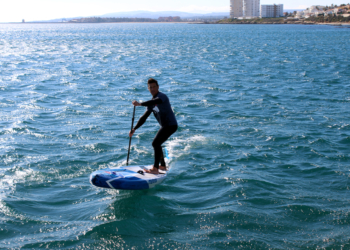 Las condiciones meteorológicas no están acompañando a este reto solidario.