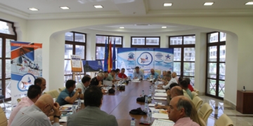 Imagen de la reunión que se mantuvo en la jornada de ayer.