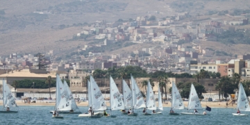 Imagenes de la jornada de vela que se celebró ayer en la bahía melillense dentro de la Semana Naútica