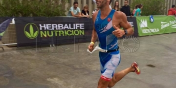 Luismi Ruiz, en una de sus pruebas nacionales