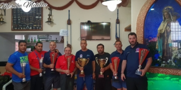 Imágen de los competidores deportivos este pasado fin de semana
