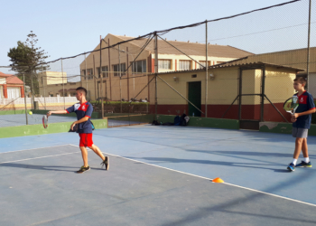 Imagen de una de las sesiones de entrenamientos en La Hípica.