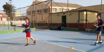 Imagen de una de las sesiones de entrenamientos en La Hípica.
