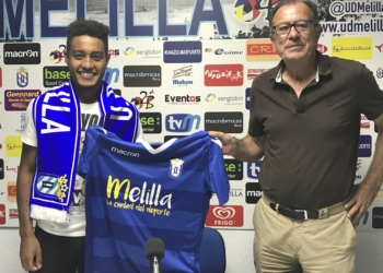 El jugador unionista, en su presentación oficial en la jornada de ayer
