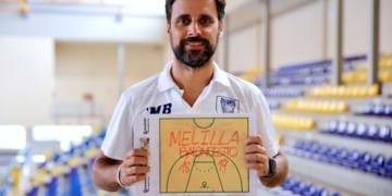 El técnico melillense, Alejandro Alcoba.