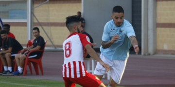 Imagen de uno de los partidos de la pretemporada ejidense.