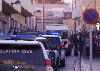 Los hechos ocurrieron el 23 de junio de 2017, en la calle Cuesta de la Viña, en el barrio del Rastro